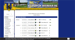 Desktop Screenshot of fcemporweimar06.de